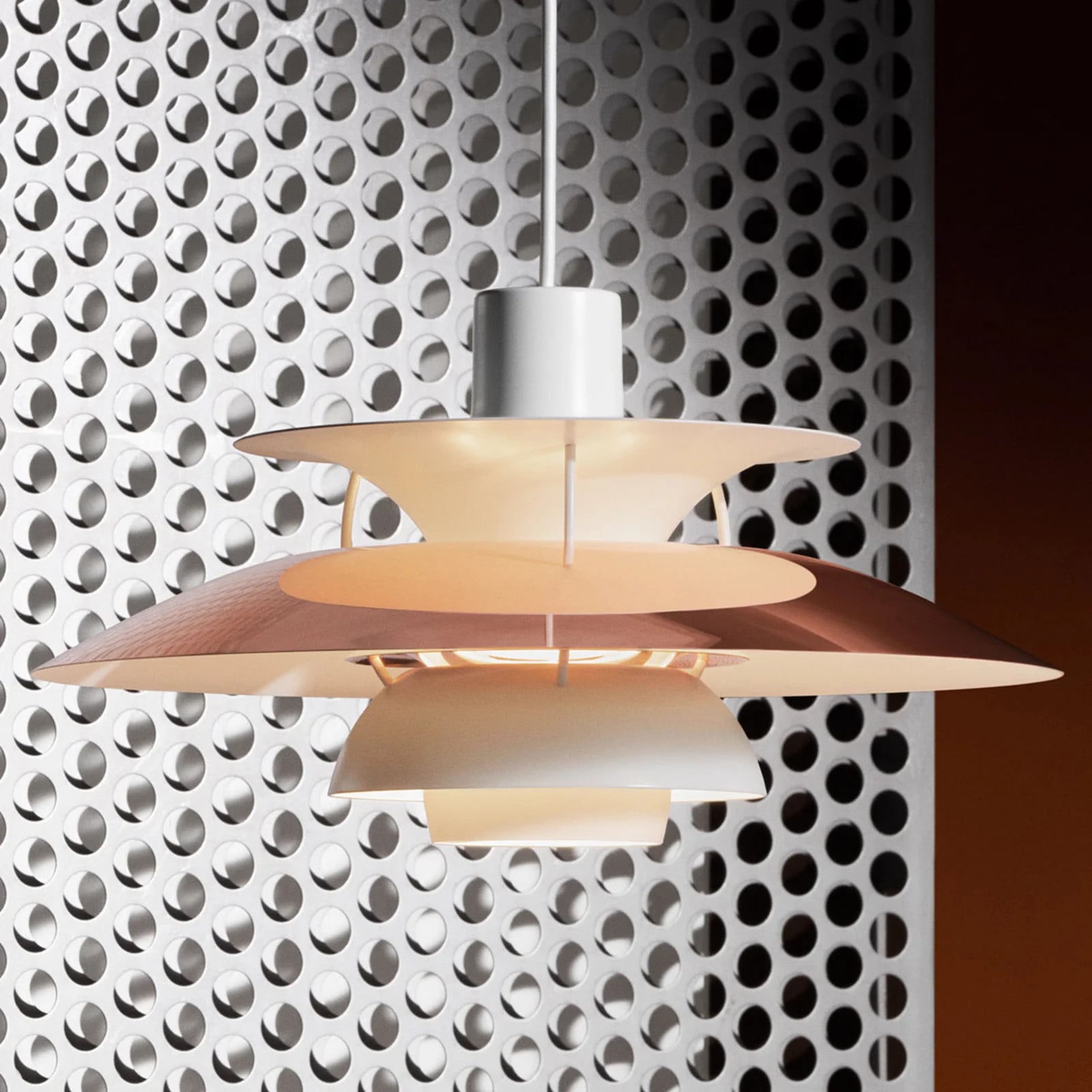 Louis Poulsen PH 5 500 hanglamp koper