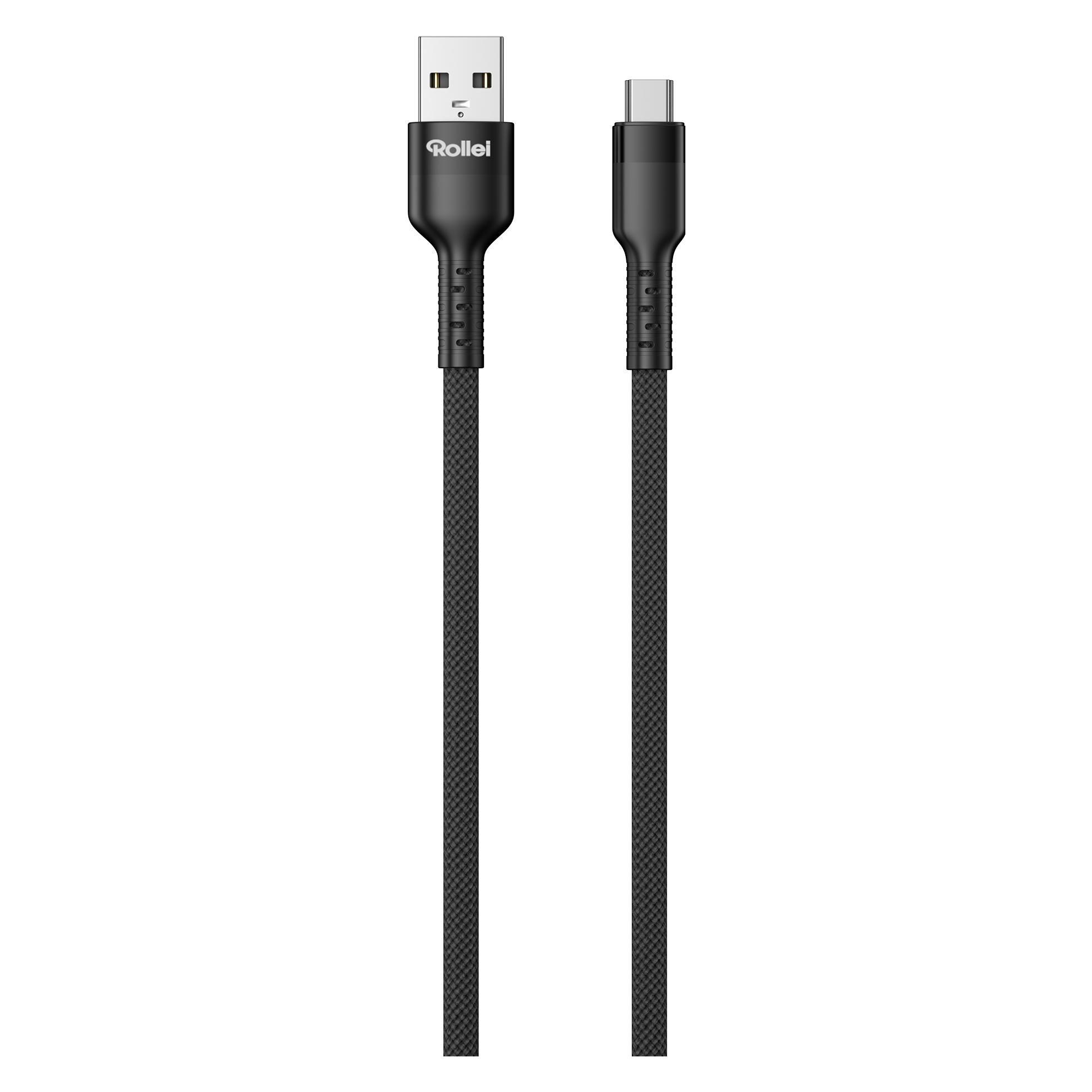 Rollei USB-A / Mini-USB B5-Kabel | 480 Mbps | 1,2 m (1.20 m, USB 2.0, 2.50 W) (25094)