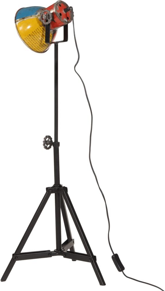 vidaXL Lampadaire 25 W multicolore 35x35x65/95 cm E27