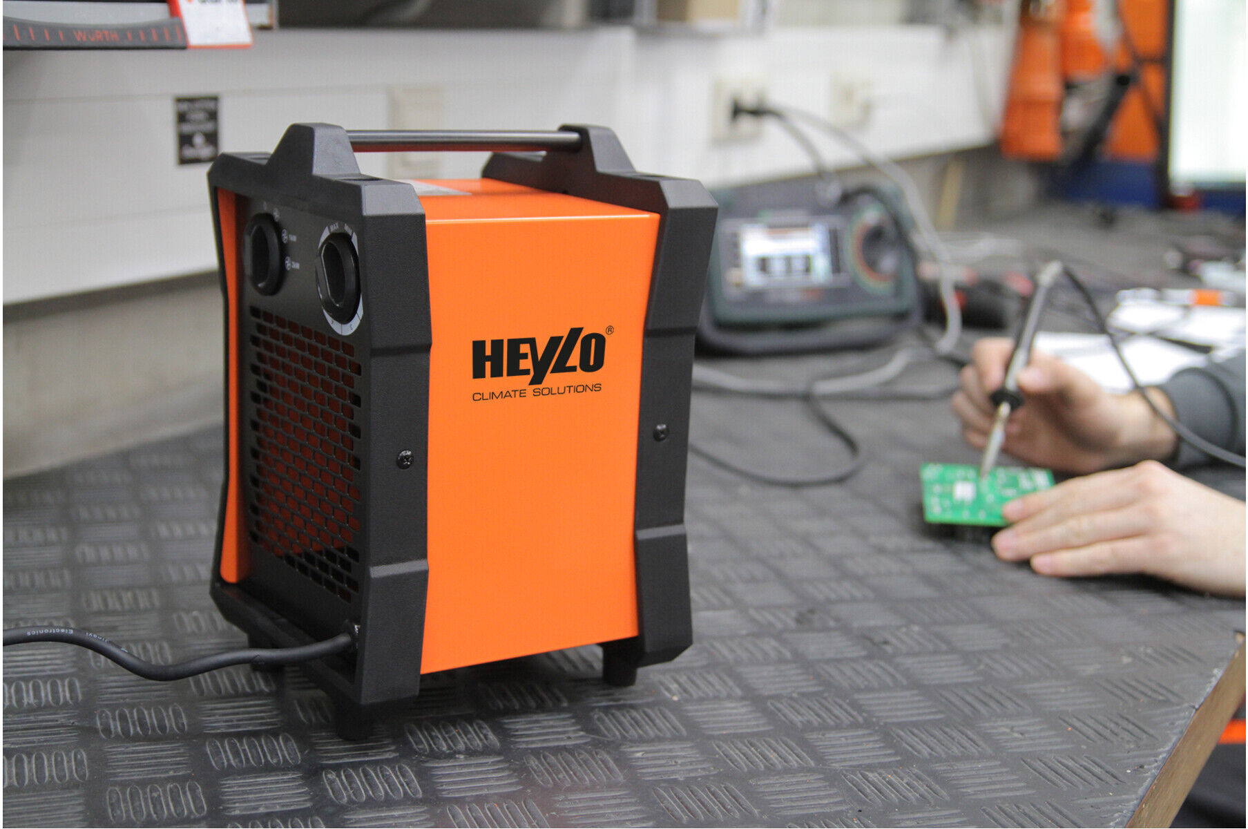 Master Elektroheizer Heylo DE 2 XL, Heizleistung 1 / 2 kW (1101922)