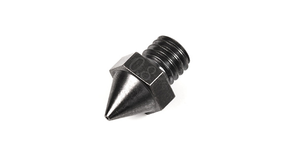 Raise3D Pro2 Steel Nozzle with WS2 Coating 0.8 mm [S]5.02.12059A01