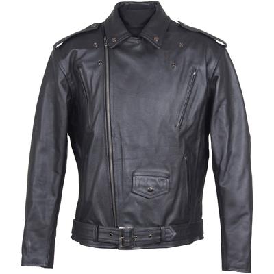 Motorradjacke ROLEFF "RO 666" Gr. 7XL, schwarz, Jacken, 7XL, Obermaterial: 100% Büffelleder. Innenfutter: 100% Polyester, 6 Taschen
