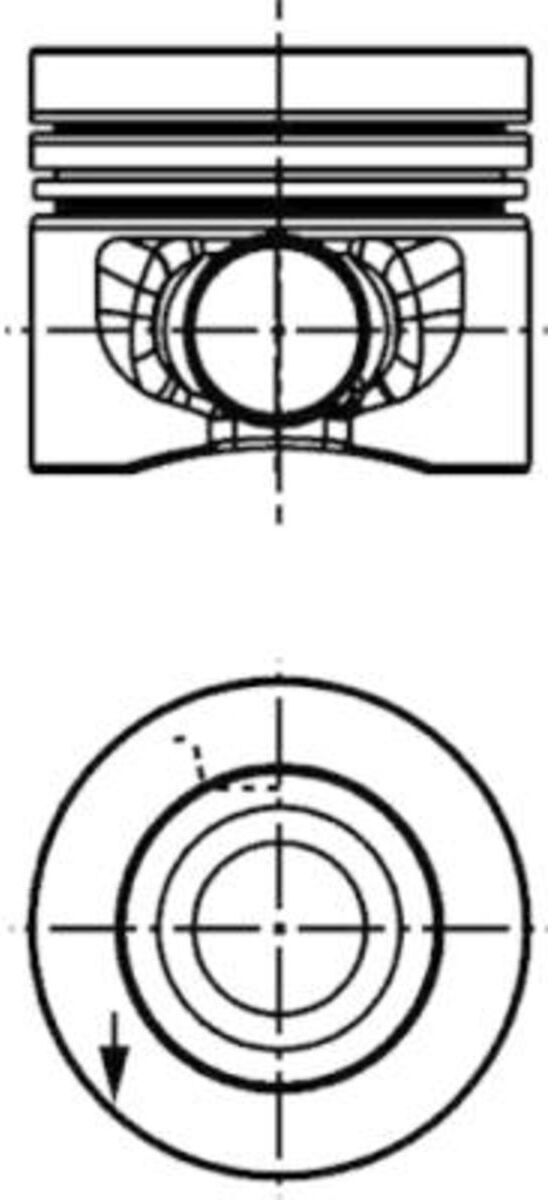 Kolben KOLBENSCHMIDT 40353600