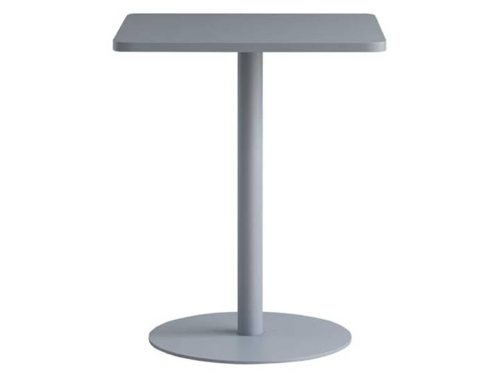 Runde Tische， 29 Höhe, mit Metallsockel, dekorativer Säulentisch(/Gray)