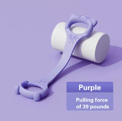 Inspire Picks 8 Shaped Resistance Band Figure 8 Pull Up And Full Body Exercise Stretch Band purple