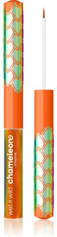 Wet n Wild Chameleon Chrome Liquid Eyeliner holographic cream eyeliner shade Turbo Dream 2.7 ml