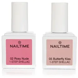 NAILTIME 1-Step UV Nagellack Rosy Nude Butterfly Kiss je 8ml
