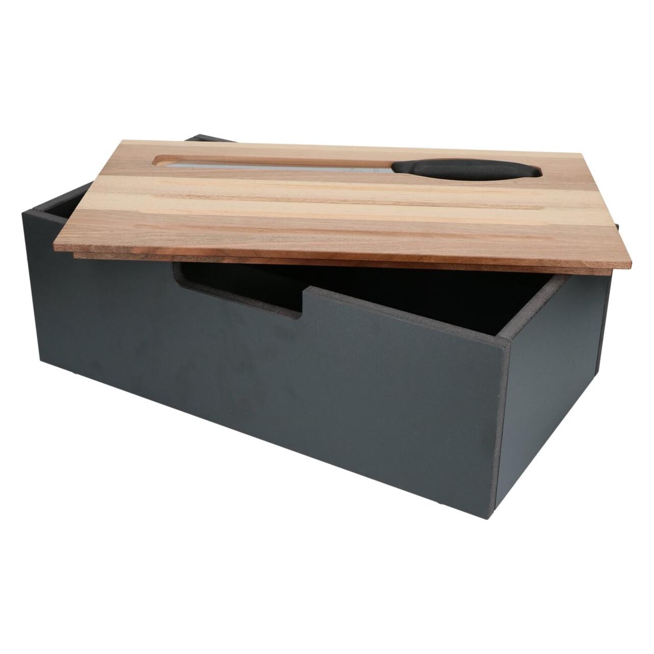 OK-Line Universal BROTBOX Schubladen-Einsatz, anthrazit (5308203)