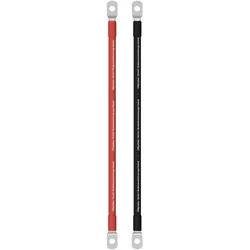 Offgridtec® 2m Batteriekabel 50mm2 beidseitig M8 Ösen - 0% MwST. (Angebot gemäß §12 USt Gesetz.)