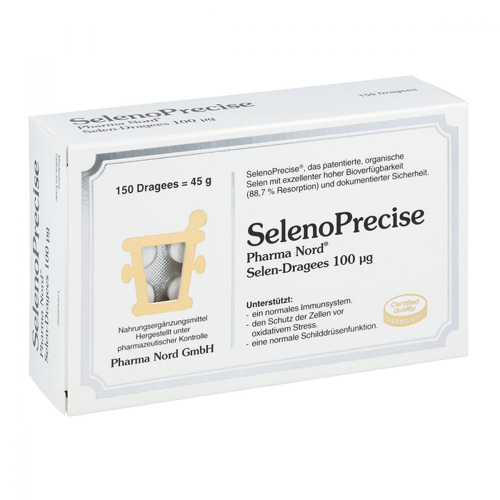 Pharma Nord Vertriebs GmbH Selenoprecise 100 [my]g Dragees 00449384