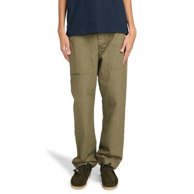 Cargohose ELEMENT "Relax Fatigue Twill", Herren, Gr. 28(XS), Normalgrößen, grün (kalamata), Obermaterial: 70% Baumwolle, 30% Baumwolle., Hosen Cargohose