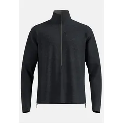 Odlo, Herren, Funktionsshirt, Grid Fleece (XL), Schwarz
