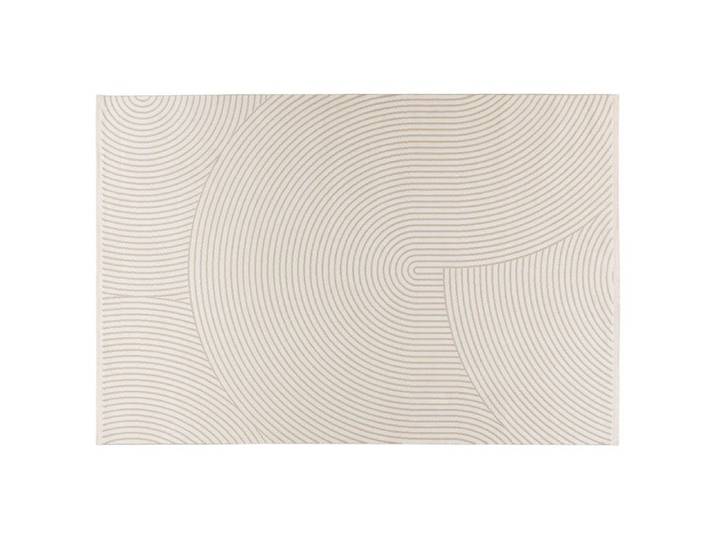 Telio - tapis rectangulaire motif abstrait - beige - 160x230cm