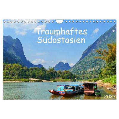 Traumhaftes Südostasien (Wandkalender 2027 DIN A4 quer), CALVENDO Monatskalender