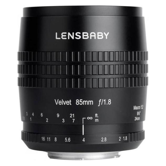 Lensbaby Velvet 85mm f/1.8 Canon EF (Canon EF, APS-C / DX, Vollformat) (LBVC85C)