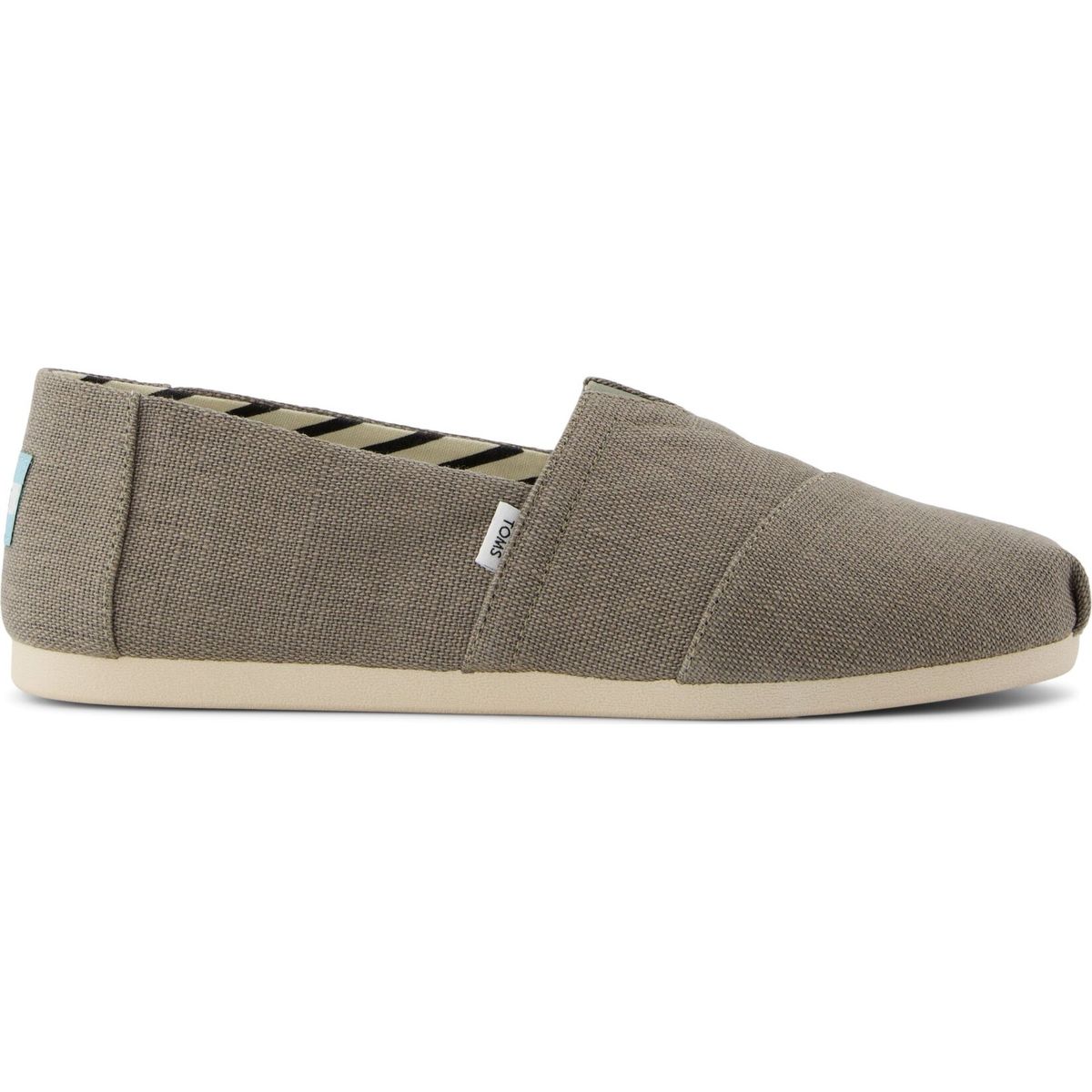 Toms Alpargata Classic vetiver grey heritage canvas 43 10021903-43