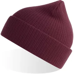Atlantis Unisex Strickmütze 'Nelson' Beanie NELB burgundy one size