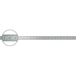 FORMAT Stahlmaßstab 500x30mm rostfrei