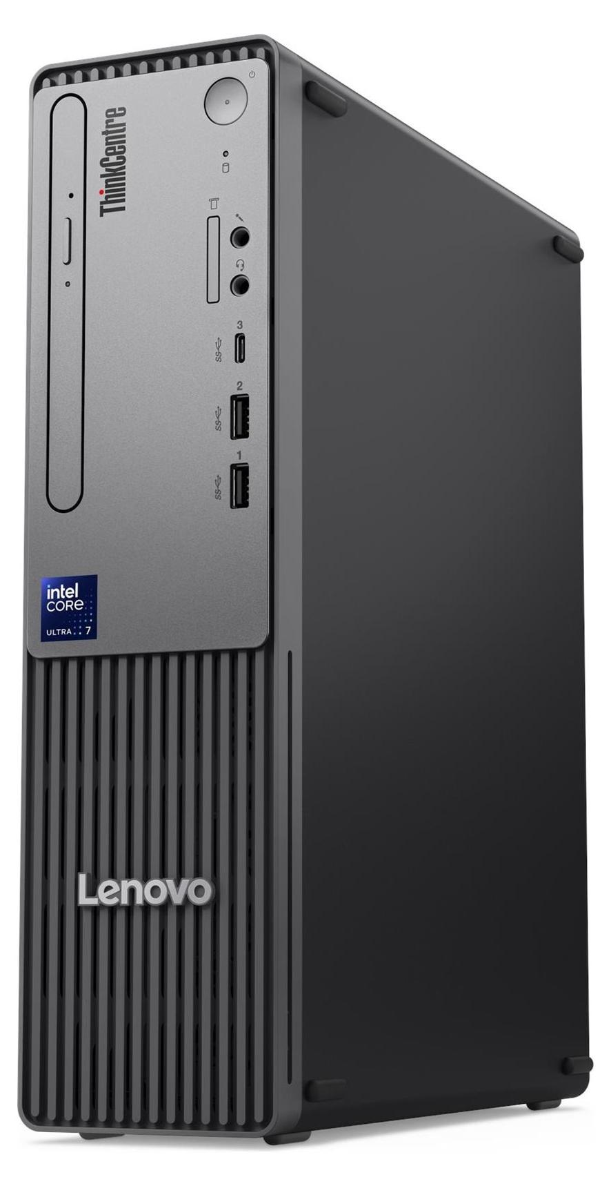 Lenovo ThinkCentre Neo 50s SFF Ultra 7 265 16GB DDR5 5600 SSD512 Intel Grafik DVD-RW W11Pro Rabenschwarz 3 Jahre Vor-Ort-Service