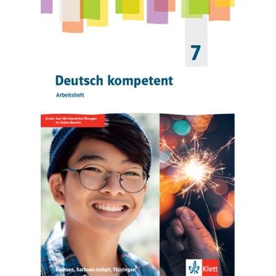 Deutsch kompetent 7. Arbeitsheft Klasse 7. Ausgabe Sachsen, Sachsen-Anhalt, Thüringen Gymnasium, Set von , Klett Schulbuchverlag, 978-3-12-316253-4