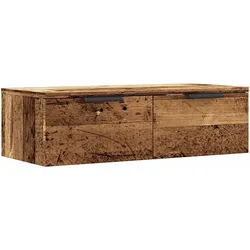 vidaXL Wandschrank Altholz-Optik 68x30x20 cm Holzwerkstoff