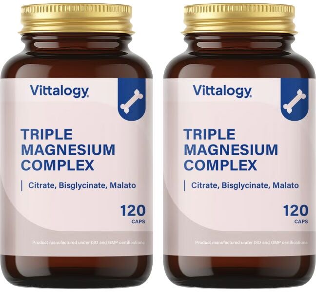 Vittalogy Triple Magnesium Complex 2x120 caps
