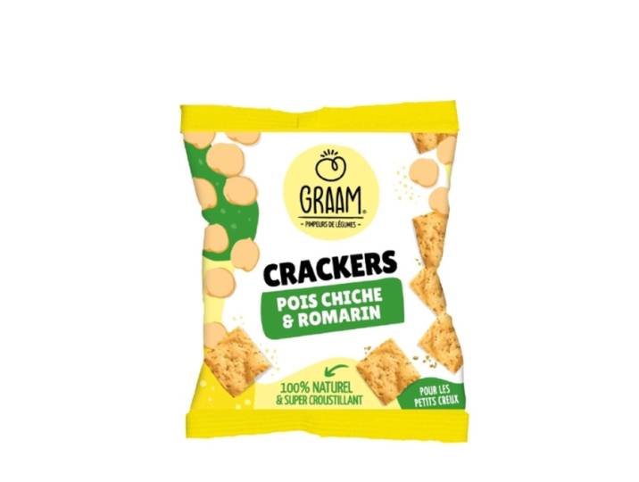 Graam Biscuit salé aux pois chiches 30 g