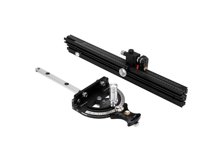 Boom GDUI HD-MG21 0-70 jauge à onglets résistante avec clôture arc-en-ciel de 850mm pour le calcul Table de travail Scie Table Routeur Réglage d'angle de précision