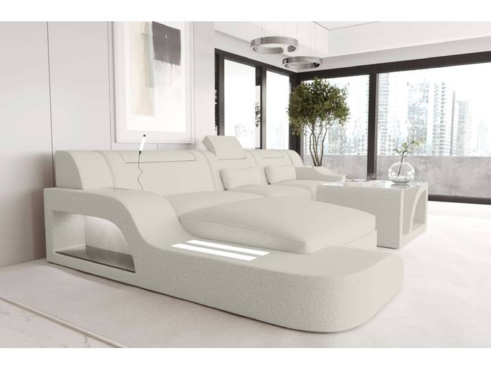 Ecksofa Palermo L Form Stoffsofa
