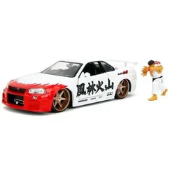 Jada Street Fighter Nissan Skyline GTR 1:24