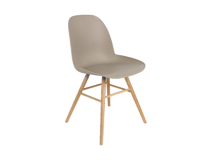 Design Stuhl „Albert Kuip“ Esche Taupe Zuiver