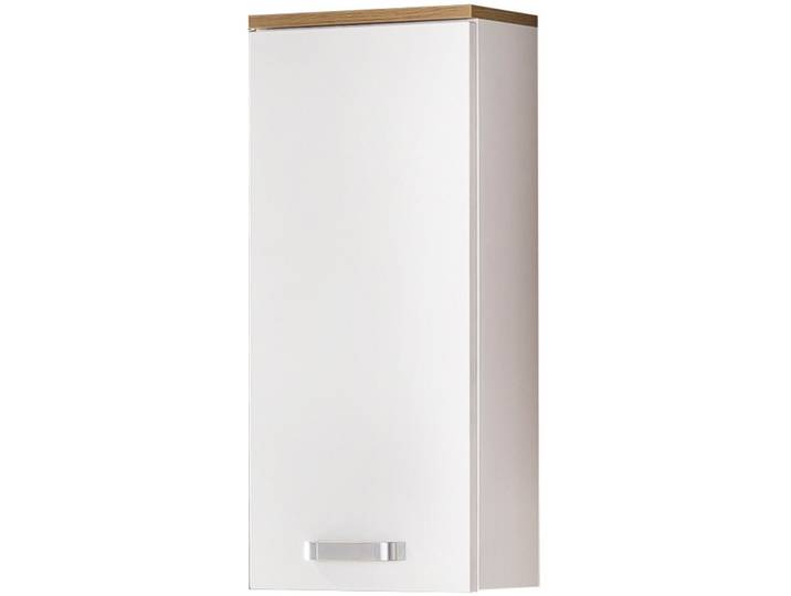 Hängeschrank Mable weiss/eiche Holzwerkstoff B 32.7 cm T 16.2 cm H 72.3 cm - Hängeschrank