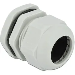 DELOCK Kabelverschraubung PG29 10 Stück grau