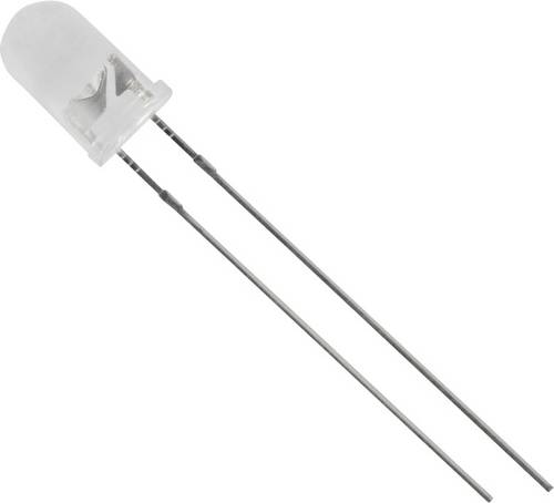 TRU Components LED bedrahtet Blau Rund 5mm 9500 mcd 15° 20mA