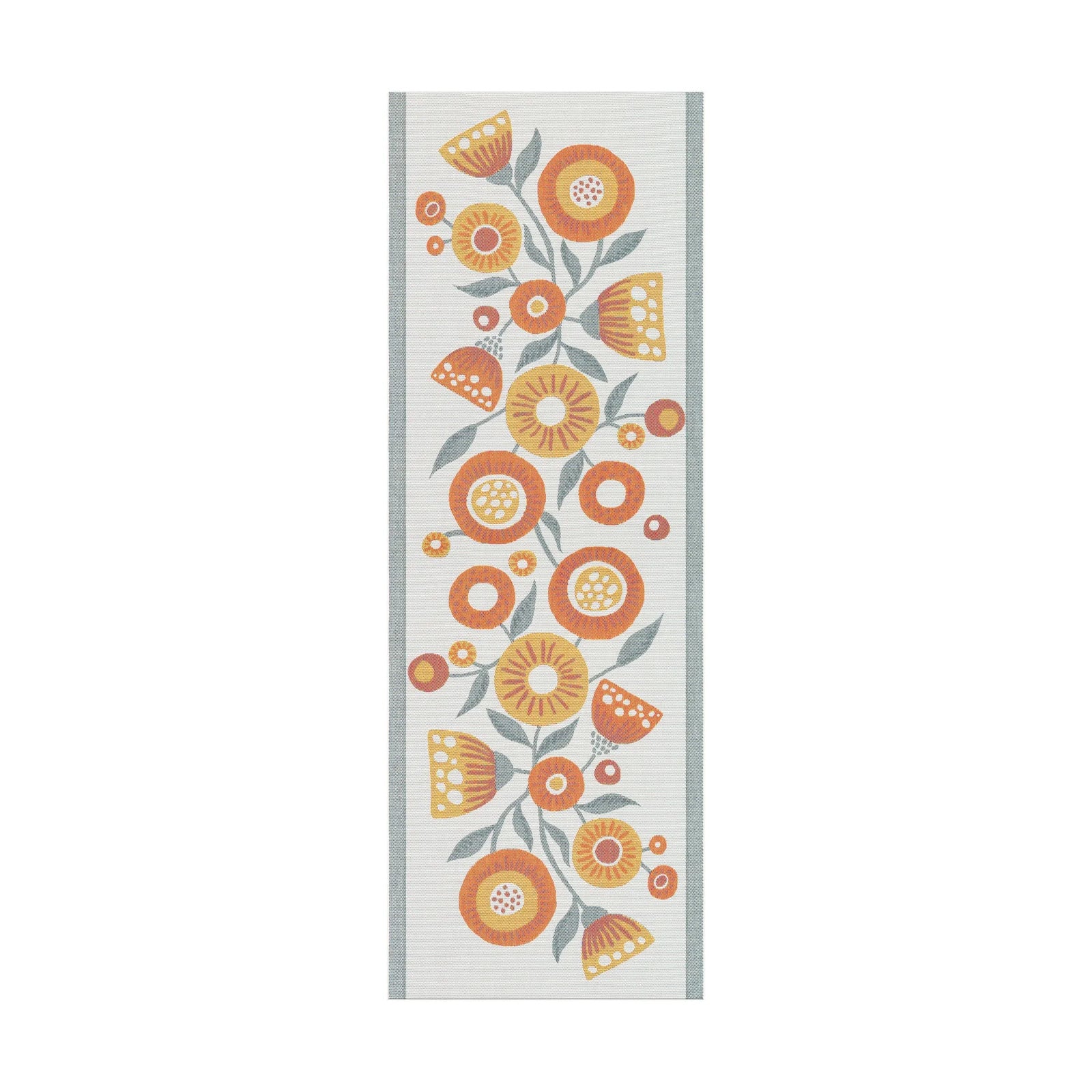 Ekelund Linneväveri Solblomma tafelloper 35 x 100 cm