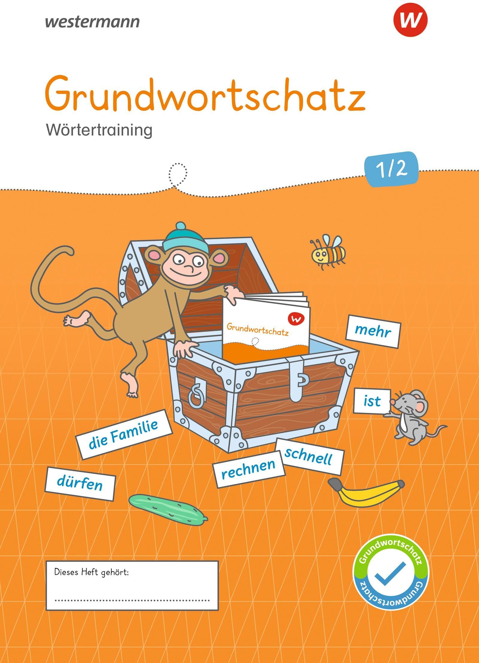 Westermann Unterrichtsmaterialien Grundschule: Grundwortschatz 1/2 (Westermann Unterrichtsmaterialien Grundschule: Für das Fach Deutsch) - Preis vom 09.10.2026 07:28:09 h