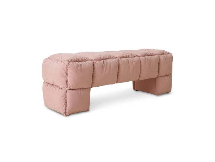 HKliving - Puffy Lobby Bank, 140 cm, blush