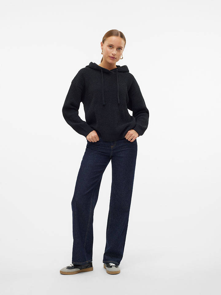 Vero Moda Pullover in Schwarz - M