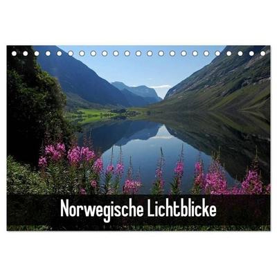 Norwegische Lichtblicke (Tischkalender 2027 DIN A5 quer), CALVENDO Monatskalender
