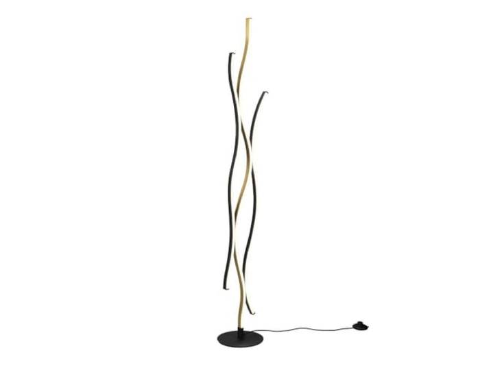 Trio Lampadaire Blaze noir avec or - 441210308