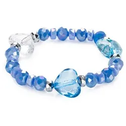 DINE 'N' Dance Armband Herzen flexibel Modeschmuck