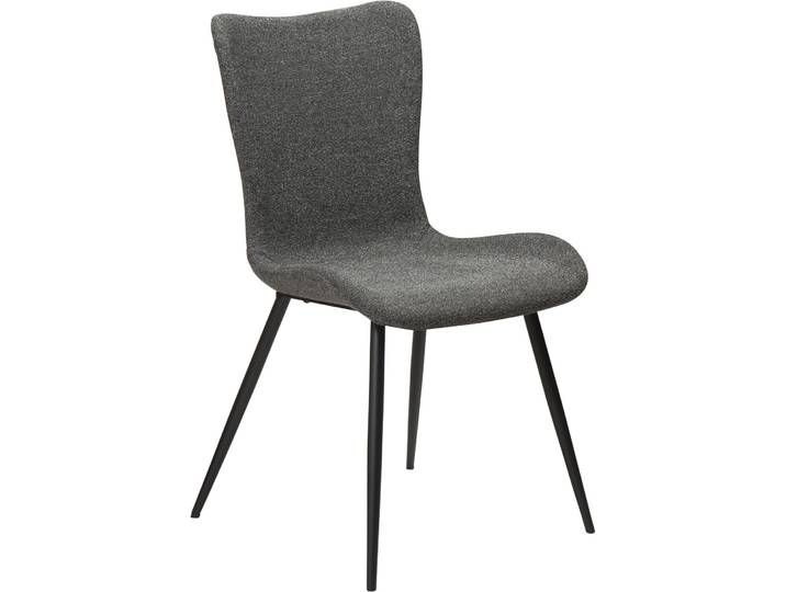 DAN-FORM Stuhl 2er-Set Medusa pebble Stoff