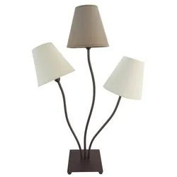 Näve Tischleuchte, 3 Flg.Boho