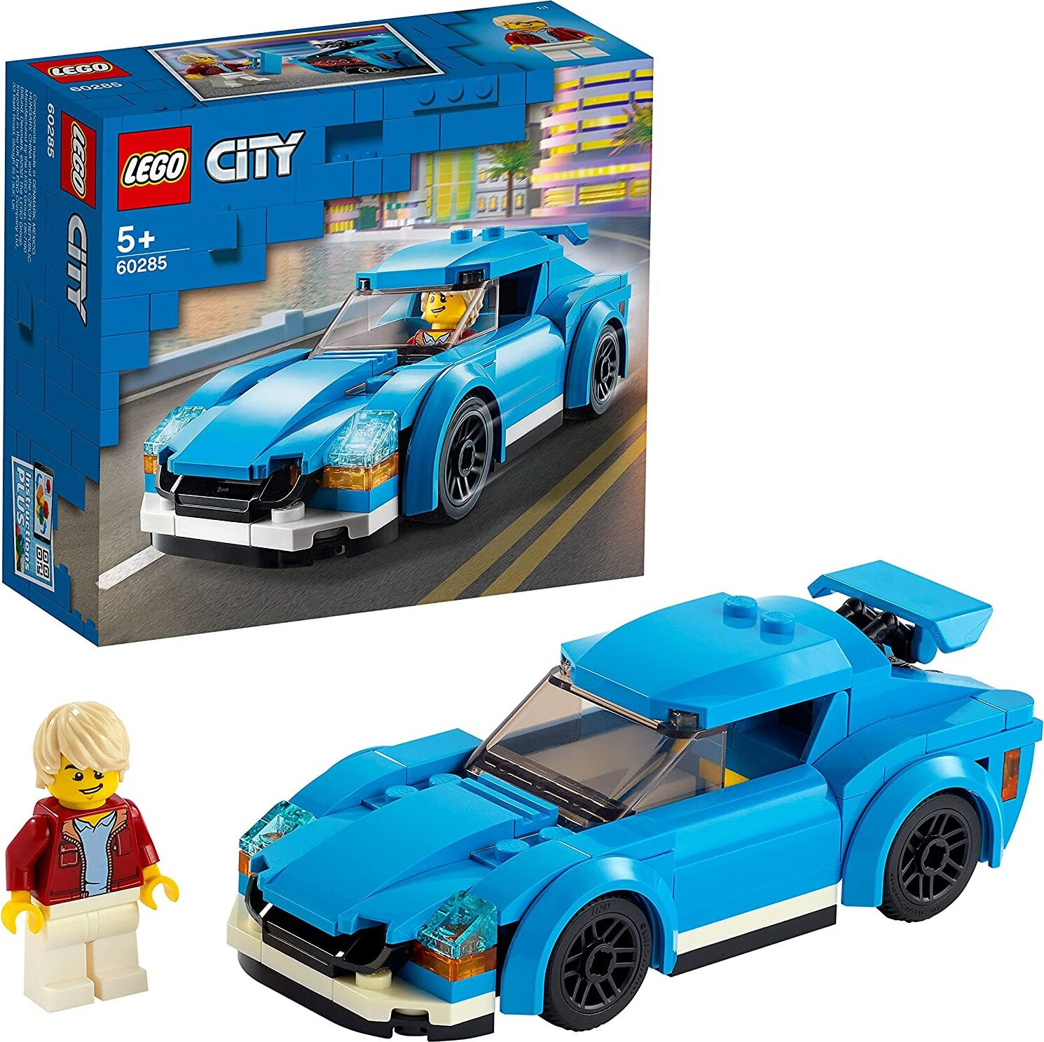 LEGO City Sportwagen 60285 Raceauto met afneembaar dak