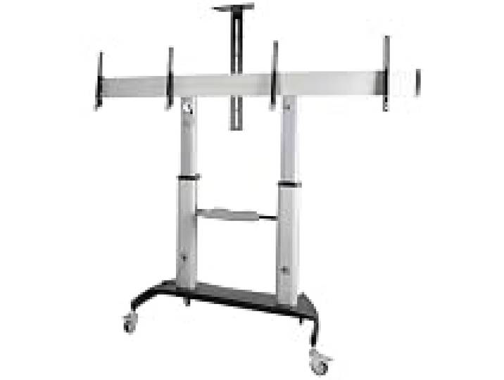 StarTech Chariot TV Double 37 à 60 Pouces, 2X 50kg, VESA (STNDMTVDUO)