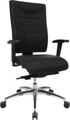 Schäfer Shop Select Bürostuhl SSI PROLINE P3+, Synchronmechanik, ohne Armlehnen, Lendenwirbelstütze, 3D-Sitzgelenk, schwarz