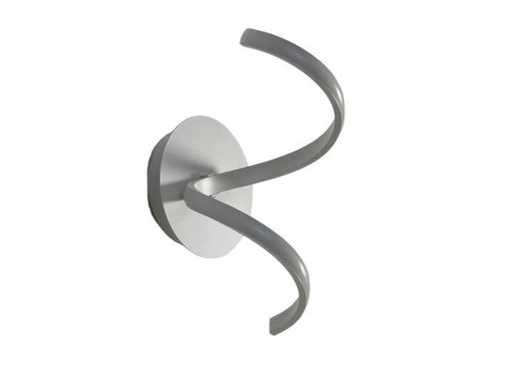 Applique en aluminium blanc 35 cm