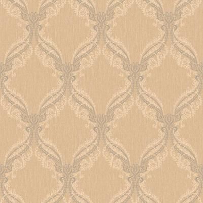 Seabrook Designs Pema Ogee Unpasted Wallpaper