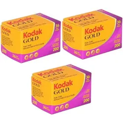 KODAK Gold 200 135-36 Dreierpack