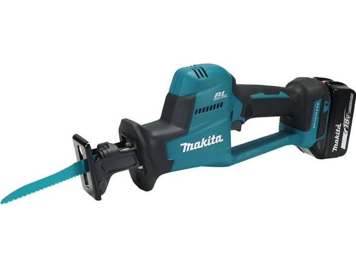 Makita DJR189Z, Bürstenlos, Schwarz, Blau, 25,5 cm, 13 cm, 99 dB, 88 dB